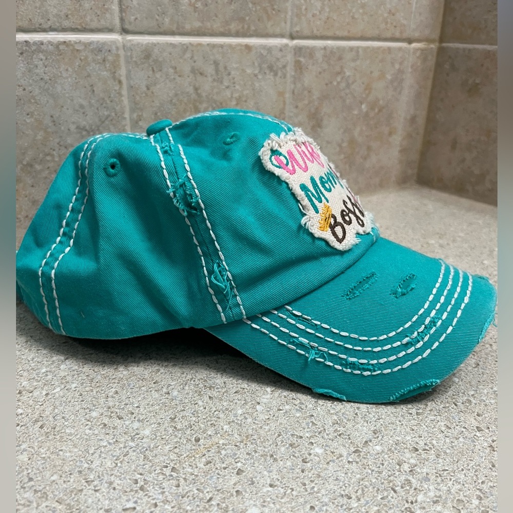 Hat kbethos Vintage / Wife Mom Boss print - Picture 2 of 8